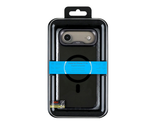 Чохол Kajsa Trans-Shield with MagSafe для iPhone 17 Air Black Smoke O-Ring ma129239_333631 2020000509271