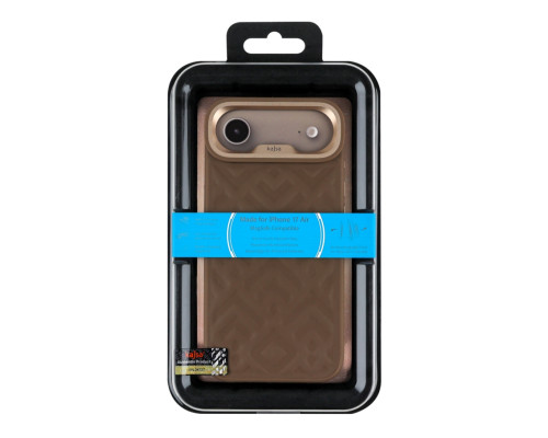 Чохол Kajsa Briquette Collection Rhombus with MagSafe для iPhone 17 Air Desert Gold O-Ring ma39046_3869661 2020000509424