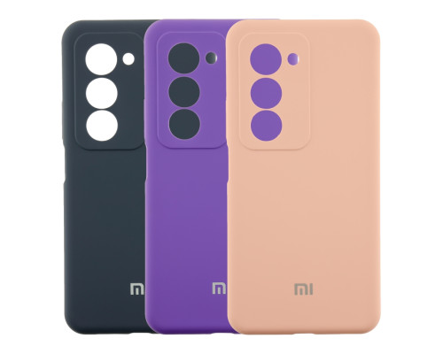 Чохол Liquid Silicone (AA) Full Camera для Xiaomi Redmi 15 4G 14.Red ma38762_3868126