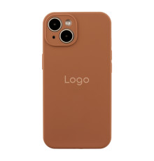 Чохол Silicone Case Full Size with Frame для iPhone 14 93.New Brown ma31935_3867701 2020000488941