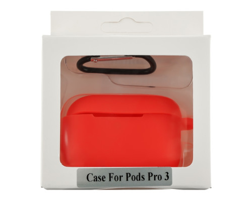 Футляр Silicone Case with hook для Airpods Pro 3 14.Red ma38720_3867986