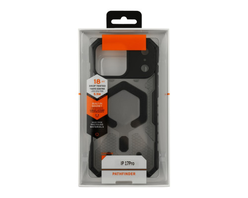 Чохол TPU+PC ArmorHex Magnetic Case для iPhone 17 Pro Matte Black ma38106_3667577 2020000496410
