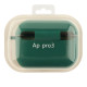 Футляр Silicone Case with microfibra для Airpods Pro 3 54.Atrovirens ma38721_3868029