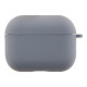 Футляр Silicone Case with microfibra для Airpods Pro 3 28.Lavender grey ma38721_3868019