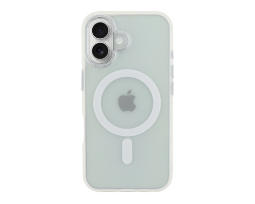 Чохол TPU+PC Goldencis Matte with MagSafe для iPhone 17 White ma39000_3869529 2020000496700