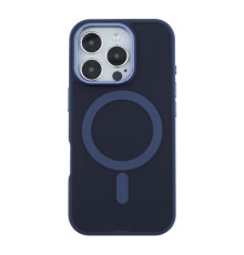 Чохол TPU+PC Goldencis Matte with MagSafe для iPhone 17 Pro Max Dark Blue ma39002_3869537 2020000496816