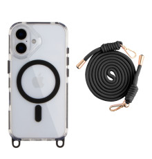 Чохол TPU+PC LanyardCase with MagSafe для iPhone 17 Black ma39119_3869944 2020000499930