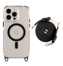 Чохол TPU+PC LanyardCase with MagSafe для iPhone 17 Pro Max Black ma39121_3869964 2020000499770