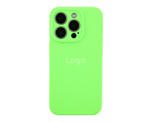 Чохол Silicone Case Full Size with Frame для iPhone 15 Pro Max М'ята упаковка 32.Green ma236523_627418 2020000515883