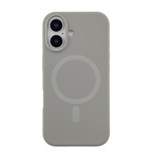 Чохол Glow Silicone Case with Magsafe для iPhone 16 Titanium Grey ma36065_3869434 2020000502302