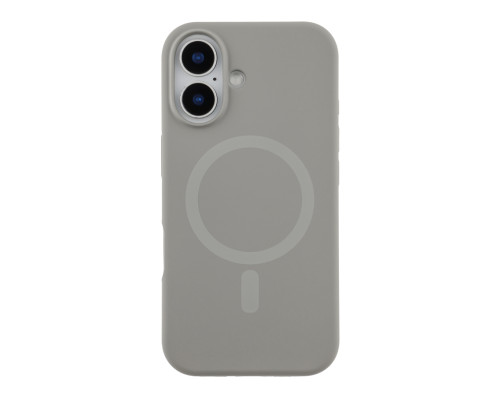 Чохол Glow Silicone Case with Magsafe для iPhone 16 Titanium Grey ma36065_3869434 2020000502302