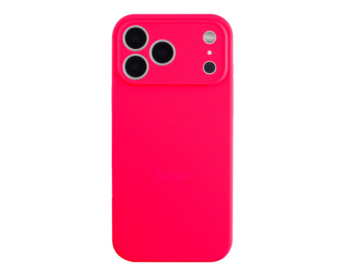 Чохол Silicone Case Full Size with Frame для iPhone 18 Pro 38.Shiny Pink ma253984_664234 2020000517238