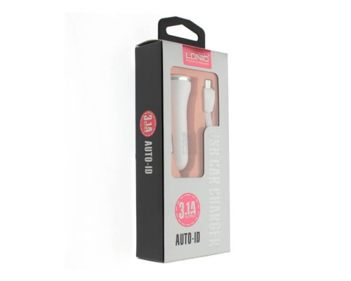 Автомобільний Зарядний Пристрій LDNIO DL-C23 Micro Колір Чорний 6933138610237