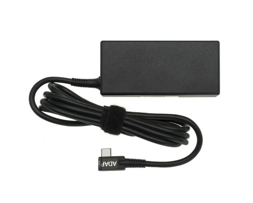 Оригінальний блок живлення для ноутбука HP USB-C 45W (15V/3A, 12V/3A, 5V/2A), USB3.1/Type-C/USB-C, L-подібний роз'єм, black (без мережевого кабеля!)