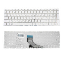 Клавіатура для ноутбука HP (250 G7, 255 G7 series) rus, white, без фрейма NBB-112025