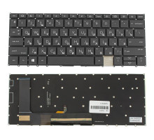 Клавіатура для ноутбука HP (EliteBook X360: 1030 G8) rus, black, без кадру, підсвічування клавіш NBB-112077