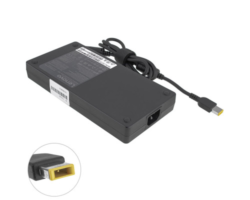 Блок живлення для ноутбука LENOVO 20V, 11.5A, 230W, USB+pin (Square 5 Pin DC Plug), black (ADL230NDC3A) (без кабеля!) NBB-112145