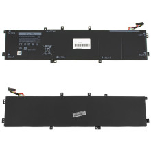 Батарея для ноутбука DELL GPM03 (XPS 15 9550 (ВЕРСИЯ 2), 9560, 9570) 11.4V 8333mAh 97Wh Black