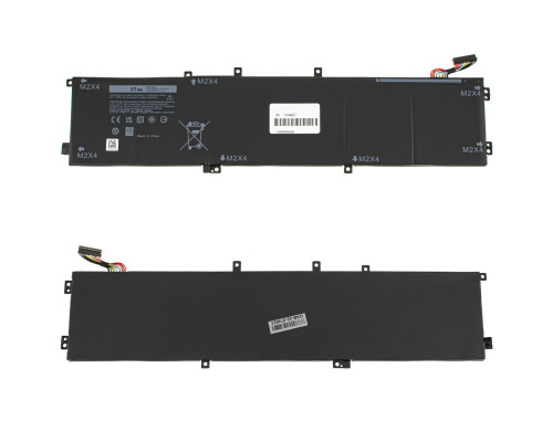 Батарея для ноутбука DELL GPM03 (XPS 15 9550 (ВЕРСИЯ 2), 9560, 9570) 11.4V 8333mAh 97Wh Black