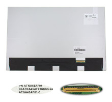 Матриця 14.5" ATNA45AF01-0 (2880 * 1800, 40pin (eDP, IPS, 120Hz, 600cd/m2, sRGB 100%), OLED, SLIM (без додаткової панелі), глянець, роз'єм справа внизу) для ноутбука NBB-124958