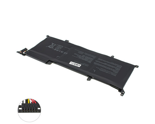 Батарея для ноутбука ASUS C31N1539 (Zenbook UX305UA, UX306UA series) 11.55V 4940mAh 57Wh Black NBB-128287