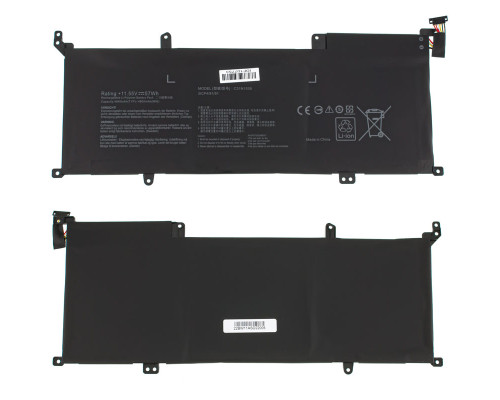 Батарея для ноутбука ASUS C31N1539 (Zenbook UX305UA, UX306UA series) 11.55V 4940mAh 57Wh Black NBB-128287