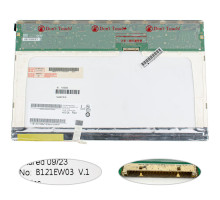 Матрица 12.1" B121EW03 V.1 (1280*800, 20pin, 1CCFL, NORMAL, глянцевая, разъем справа вверху) для ноутбука (renew) NBB-128550