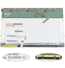 Матрица 12.1" B121EW03 V.1 (1280*800, 20pin, 1CCFL, NORMAL, глянцевая, разъем справа вверху) для ноутбука (renew) NBB-128550