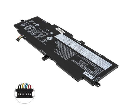 Оригинальная батарея для ноутбука LENOVO L20L4P72 (ThinkPad T14s Gen 2) 15.36V 3711mAh 57Wh Black (5B10W13976)