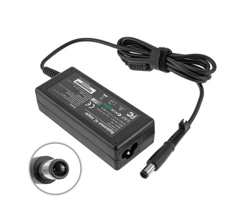 Блок живлення для ноутбука HP 19.5V, 3.33A, 65W, 7.4*5.0-PIN, (Replacement AC Adapter) black (без кабелю!) NBB-128957