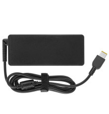 Блок живлення для ноутбука LENOVO 20V, 4.5A, 90W, USB+pin (Square 5 Pin DC Plug), (Replacement AC Adapter) black (без кабелю!) NBB-130164