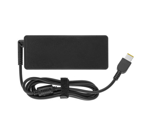 Блок живлення для ноутбука LENOVO 20V, 4.5A, 90W, USB+pin (Square 5 Pin DC Plug), (Replacement AC Adapter) black (без кабелю!) NBB-130164