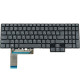 Клавіатура для ноутбука LENOVO (Legion: S7-16), рус, чорна, без фрейма, підсвітка клавіш (RGB) NBB-135066