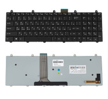 Клавіатура для ноутбука MSI (GT780, GT783) rus, black, підсвітка клавіш (RGB) (ОРИГИНАЛ)