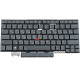 Клавіатура для ноутбука LENOVO (ThinkPad: X1 Yoga 8th Gen) rus, storm grey, без фрейму, підсвічування клавіш (ОРИГІНАЛ) NBB-139703