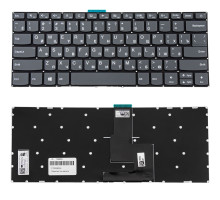 Клавіатура для ноутбука LENOVO (IdeaPad 320-14 series) rus, onyx black, без фрейма (ОРИГИНАЛ) NBB-139969