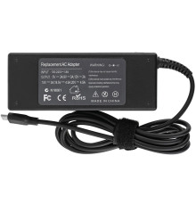 Блок живлення для ноутбука TYPE-C 90W, black, RECTANGULAR NBB-140336