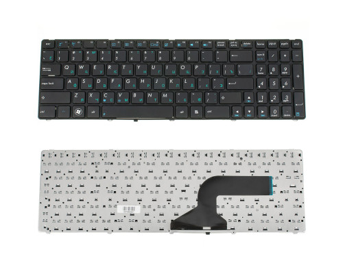 Клавіатура для ноутбука ASUS (A52, K52, X54, N53, N61, N73, N90, P53, X54, X55, X61), rus, black (K52 version) NBB-27248