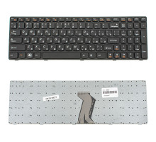 Клавіатура для ноутбука LENOVO (G580, G585, N580, N585, Z580, Z585) rus, black, black frame NBB-35958