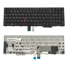 Клавіатура для ноутбука LENOVO (ThinkPad Edge: E531, E540) rus, black NBB-40041