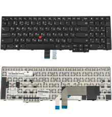 Клавіатура для ноутбука LENOVO (ThinkPad Edge: E531, E540) rus, black