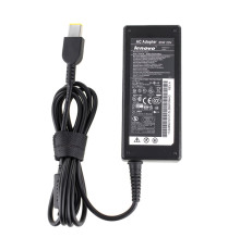 Блок живлення для ноутбука LENOVO 20V, 3.25A, 65W, USB+pin (Square 5 Pin DC Plug), black (без кабеля!) NBB-44938