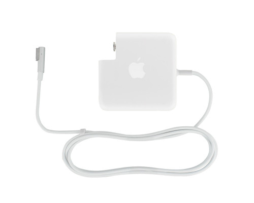 Оригінальний блок живлення для ноутбука APPLE MagSafe 18.5V, 4.6A, 85W, 5pin, White (з євро-адаптером), L-подібний роз'єм MagSafe (A1343)