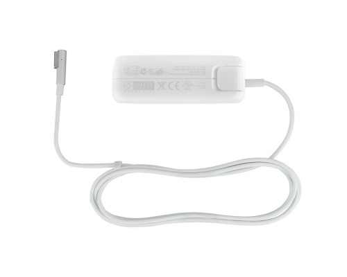 Оригінальний блок живлення для ноутбука APPLE MagSafe 18.5V, 4.6A, 85W, 5pin, White (з євро-адаптером), L-подібний роз'єм MagSafe (A1343)