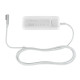 Оригінальний блок живлення для ноутбука APPLE MagSafe 18.5V, 4.6A, 85W, 5pin, White (з євро-адаптером), L-подібний роз'єм MagSafe (A1343)