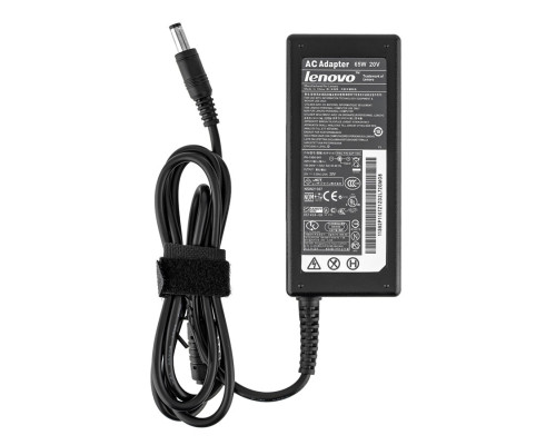 Блок живлення для ноутбука Lenovo 20V, 3.25A, 65W, 5.5*2.5мм, 3 hole, прямий роз'єм, black (без кабеля!) NBB-50015