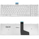 Клавіатура для ноутбука Toshiba (Satellite: C50, C50D, C55, C55D) rus, white NBB-57251