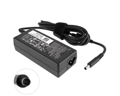 Оригінальний блок живлення для ноутбука DELL 19.5V, 3.34A, 65W, 4.5*3.0-PIN, Black, RECTANGULAR NBB-67744