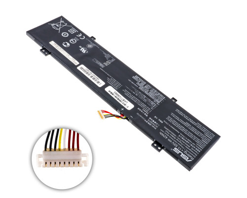 Оригінальна батарея для ноутбука ASUS C31N1733 (VivoBook Flip 14 TP412UA, TP412FA) 11.55V 3640mAh 42Wh Black (0B200-02970000) NBB-67923