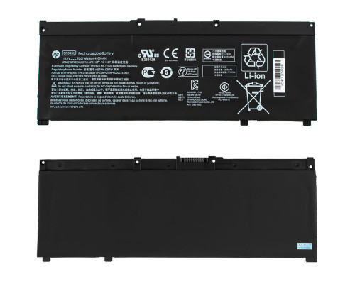 Оригінальна батарея для ноутбука HP SR04XL (Omen: 15-CE, 15-CB, 15T-CB series) 15.4V 4550mAh 70.07Wh Black (917724-855) NBB-68132